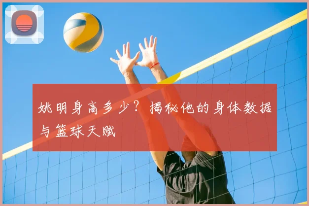 姚明身高多少？揭秘他的身体数据与篮球天赋